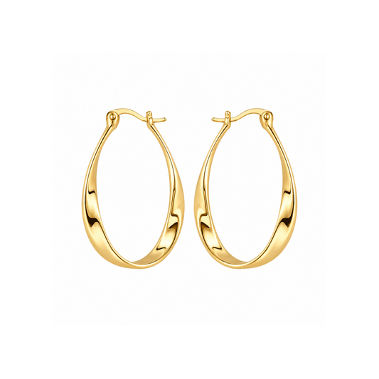 Golden Hoops Valentina