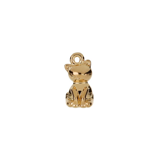 Sitting cat charm
