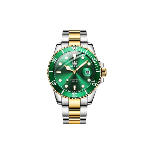 Ollie dual green watch
