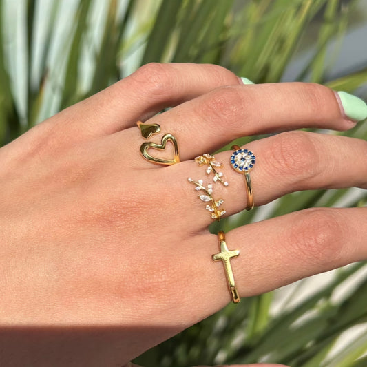 Gold Ring With Rebecca'S Eye